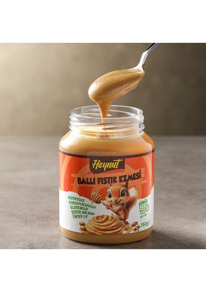Ballı Fıstık Ezmesi 350G