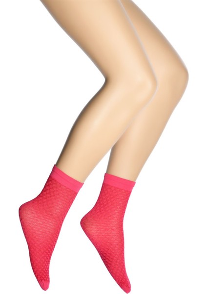 Petek Desenli Mikro Soket Kadın Çorap fiyatları