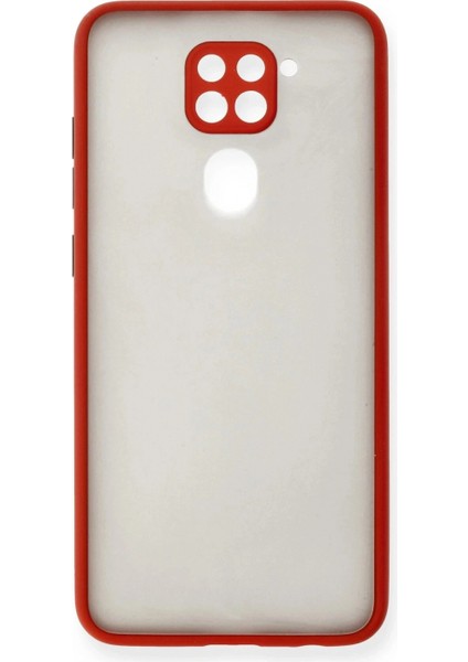 Xiaomi Redmi Note 9 Kılıf Montreal Silikon Kapak - Kırmızı (K95) fiyatları