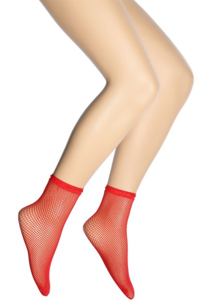 File Soket Kadın Çorap Kırmızı / 70 fiyatları