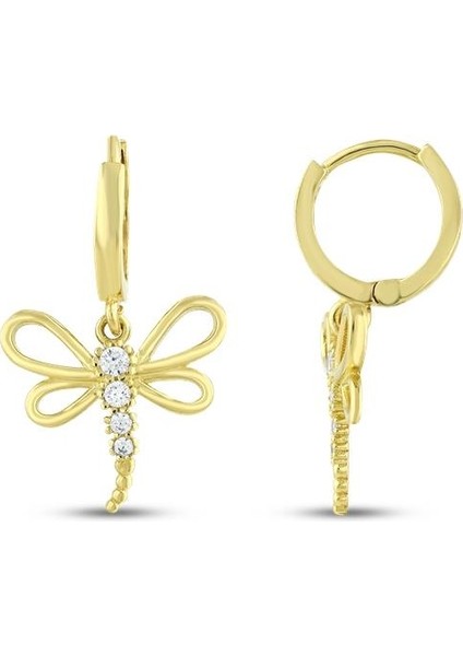 Altın Yusufcuk Küpe - 14K