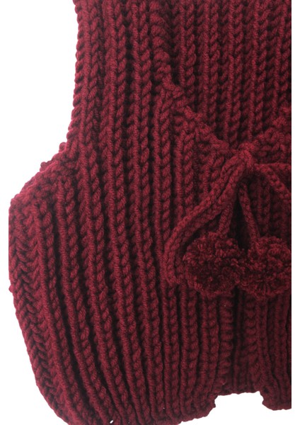 Selanik Model El Örgüsü Bebek Yeleği Bordo fırsatları