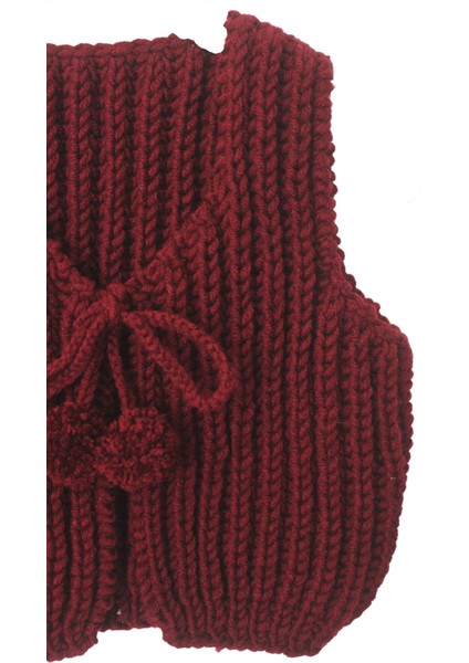 Selanik Model El Örgüsü Bebek Yeleği Bordo indirimleri