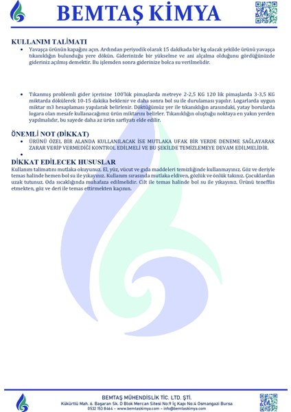 Toz Form Kuvvetli Yapı Gider Açıcı –tuvalet Banyo Mutfak Gideri ve Logar Açıcı- Alkali Karakterli Açıcı- Gıder Acıcı modelleri