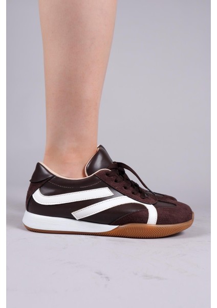Orsa Cilt Süet Garnili Sneakers Kahverengi fiyatları
