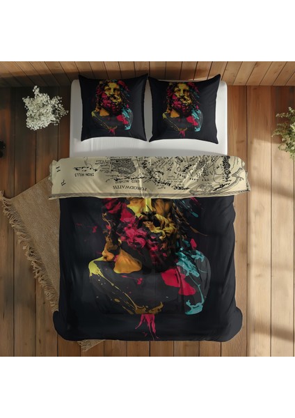 Zeus & The Lord Of The Rings Çift Taraflı Nevresim Takımı - 200 Cm X 220 Cm fiyatları