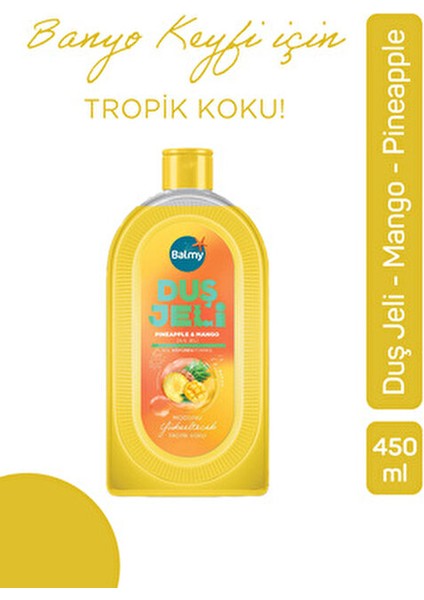Besleyici ve Nemlendirici Mango Ananas Aromalı Duş Jeli 450 ml