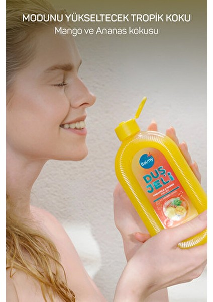 Besleyici ve Nemlendirici Mango Ananas Aromalı Duş Jeli 450 ml fiyatları