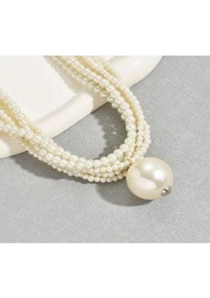 Mery Kadın Incı Kolye modelleri