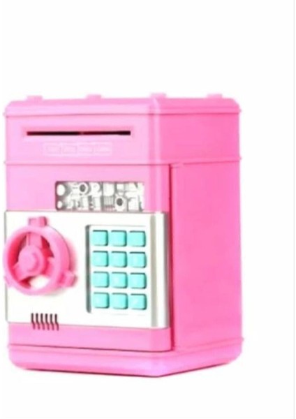 Şifreli Kasa Atm Elektronik Kumbara-Pembe