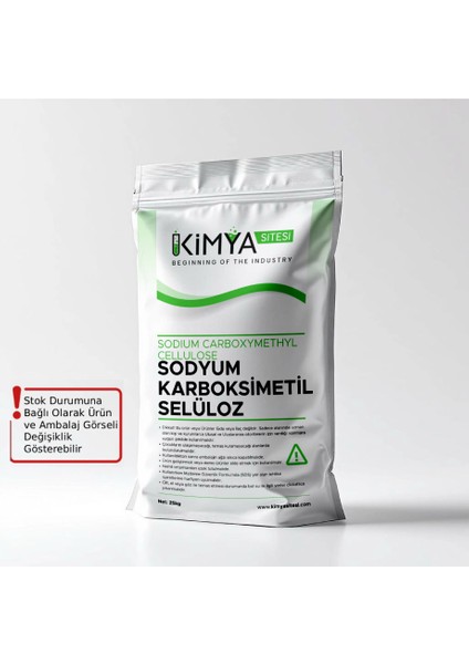 Sodyum Karboksimetil Selüloz (Cmc) - 25KG