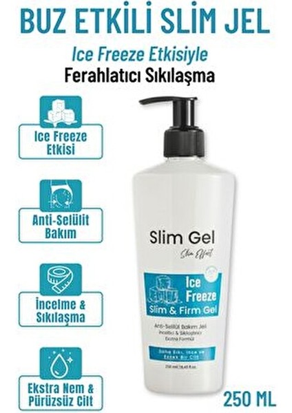Selülit ve Çatlak Karşıtı Bölgesel Incelme ve Sıkılaştırıcı Buz Ice Jel (Soğuk Lipoliz Slim Jel) modelleri