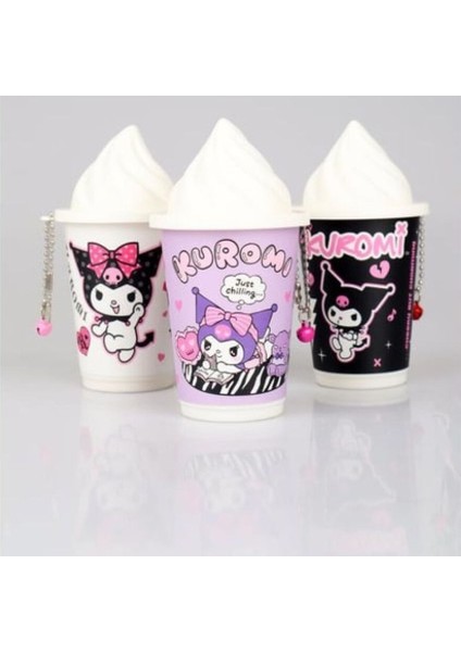 3 Adet Külah Model Kuromi Fgürlü Islak Mendil AD68152