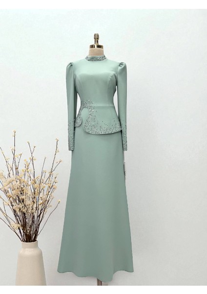 Tesettür Damla Abiye