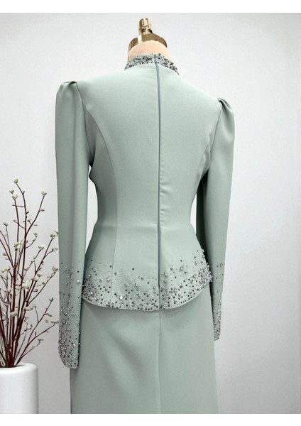 Tesettür Damla Abiye modelleri