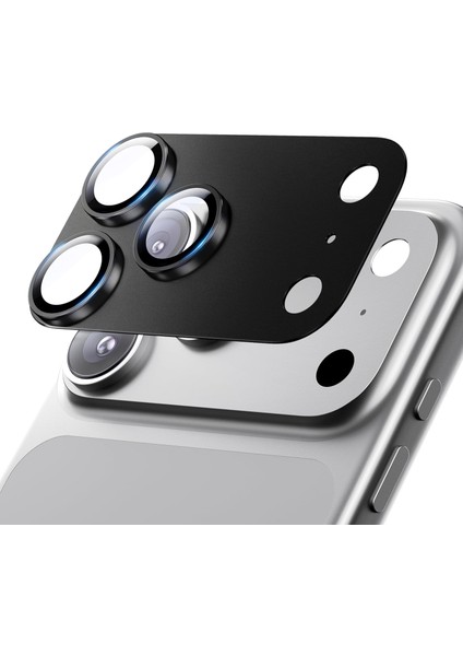 Iphone 17 Pro Max Uyumlu Tam Kaplayan Kamera Lens Koruyucu