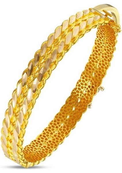 Altın Kelepçe Bilezik - 14K