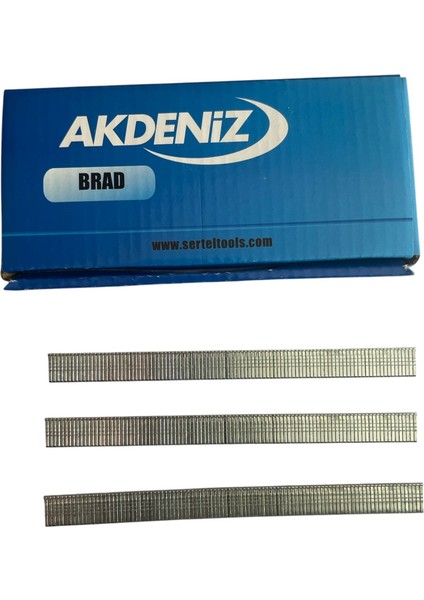 F10 1810 Başlı Brad Çivi 5000 Adet (Süpürgelik ve Parke Vs.için)