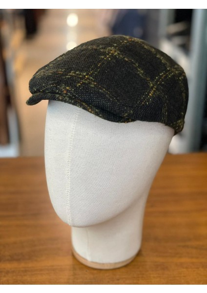 Ingiliz London Model Spor Kaşe Kumaş Kasket Şapka