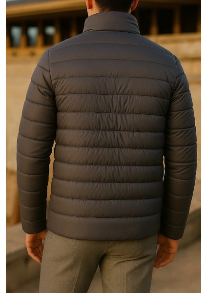 Erkek Kışlık Comfort Trend Günlük Füme Şişme Mont indirimleri