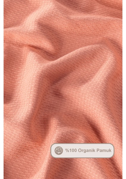 Angel Pike Çift Kişilik %100 Pamuk (200X220 Cm) Somon modelleri