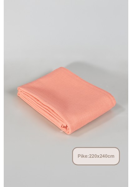 Angel Pike Çift Kişilik %100 Pamuk (200X220 Cm) Somon fırsatları