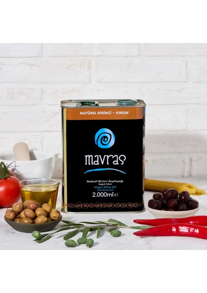 Natürel Birinci Zeytinyağı - Olgun Hasat 2 Litre