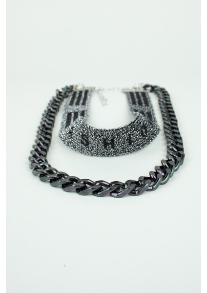 Kumaş Metal Kolye modelleri