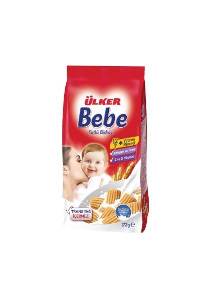 Bebe Bisküvisi 172 Gr. 3 Adet