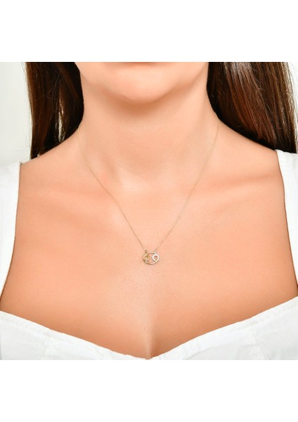 Altın Yengeç Burç Kolye - 14K modelleri