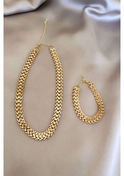 Gold Kolye Bileklik Set fiyatları