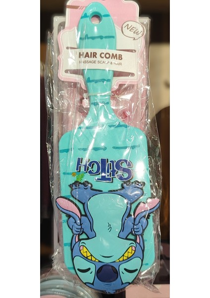 Stitch Figürlü Kız Çocuk Tarak Fırça (20CM) AD66328