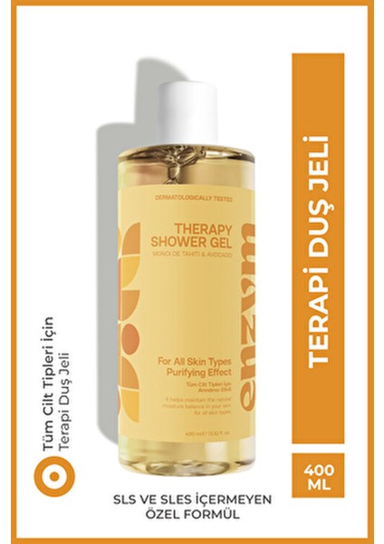 Tüm Cilt Tipleri Için Terapi Duş Jeli 400 ml