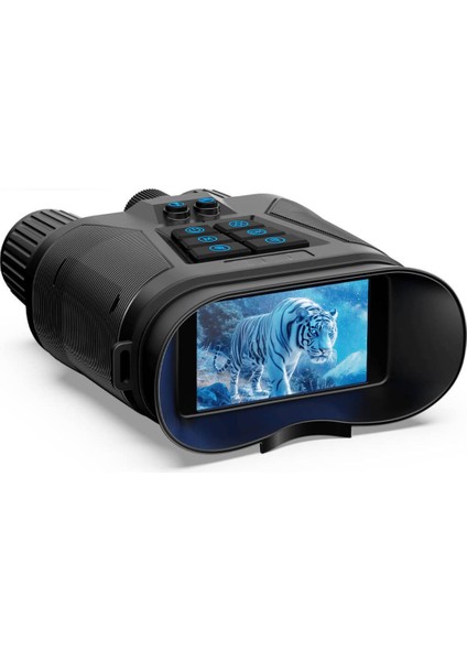 Gece Görüş Dürbünü (600 Metre Gece Menzili, 4K Gece/gündüz Görüşü, 5000MAH Pil)