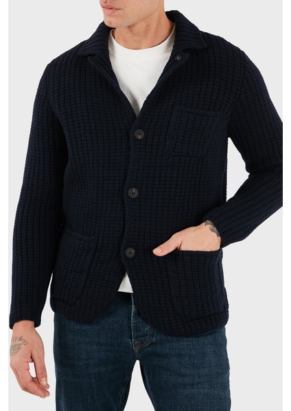 % 100 Yün Regular Fit Cepli Düğmeli Örme Ceket Erkek Ceket 10166 25073 598 fırsatları