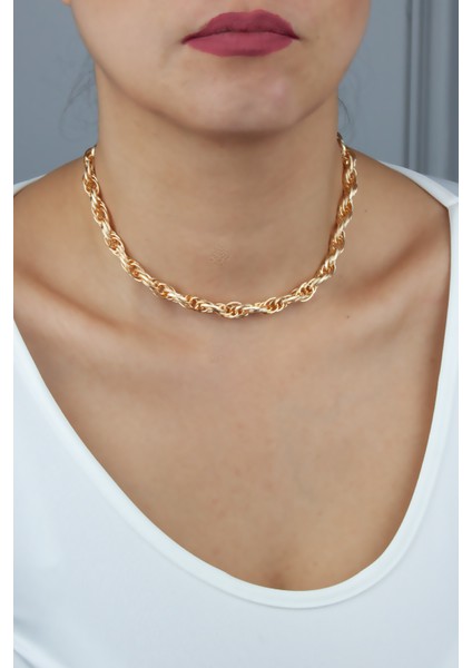 Choker Gold Kolye