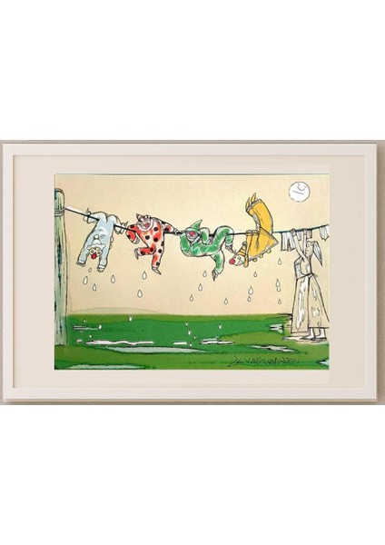 Chenzov Lev 29X21CM Orijinal Karikatür Tablo fırsatları