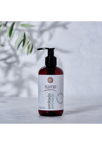 Avokado – Mavras Zeytinyağlı Sıvı Sabun 250 ML