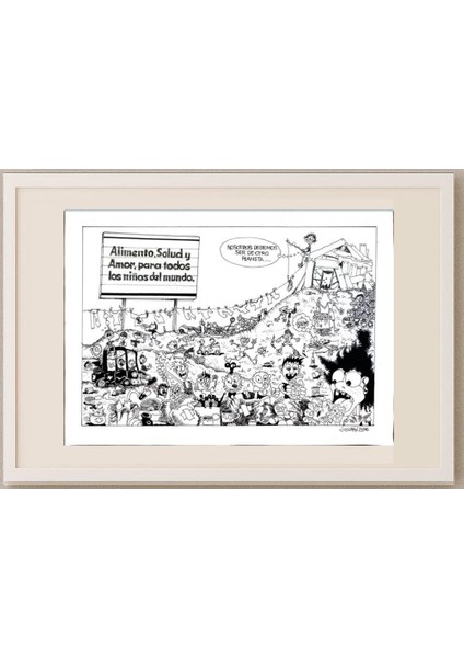 Josuran Oscar 29X21CM Orijinal Karikatür Tablo fırsatları