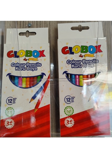 2 Kutu 12 Li Kuru Boya Kalemi