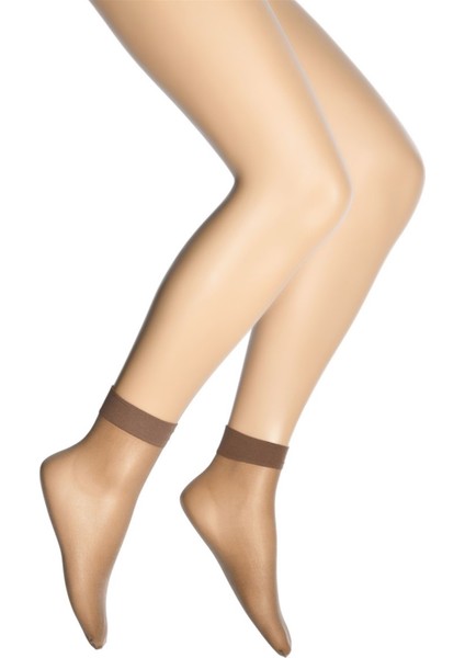 Burnu Şeffaf Fit 15 Soket Kadın Çorap Vizon / 86 fiyatları