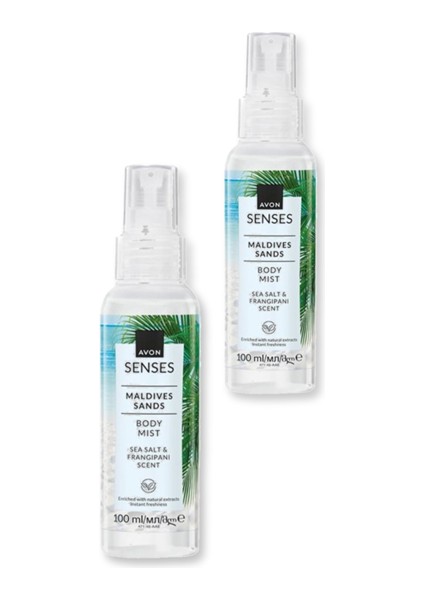 Senses Maldıves Sands Vücut Spreyi 100ML Ikili Set