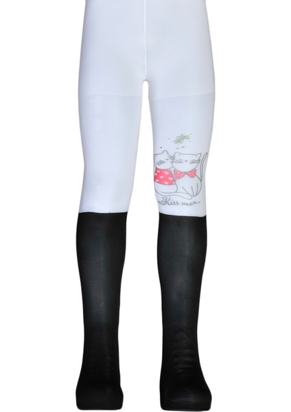 Beril Desenli Çocuk Külotlu Bot Çorap_KissMe fiyatları