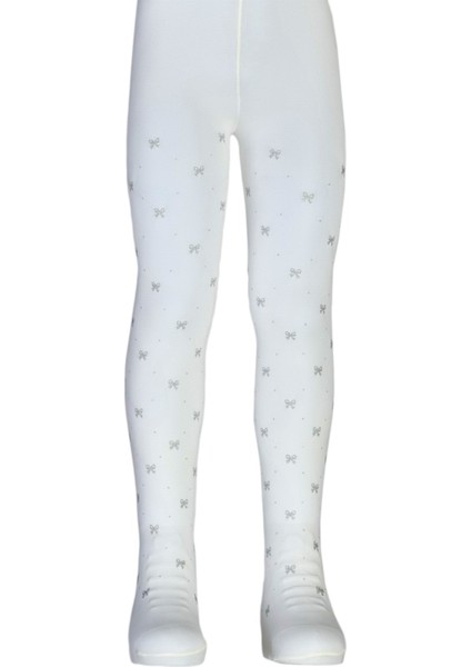 Fiyonk Desenli Sim Baskı Mikro 50 Çocuk Külotlu Çorap