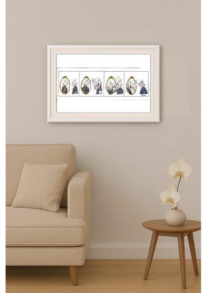 Serafim Bakoulis 43x15cm Orijinal Karikatür Tablo indirimleri