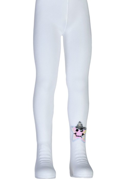 Pullu Aksesuar Desenli Mikro 50 Çocuk Külotlu Çorap_D3 fiyatları