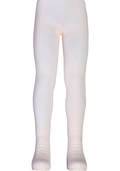 Damla Desenli Mikro Çocuk Külotlu Çorap