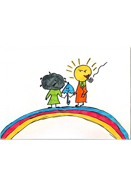 Bartkevich Alisa 29X21CM Orijinal Karikatür Tablo modelleri