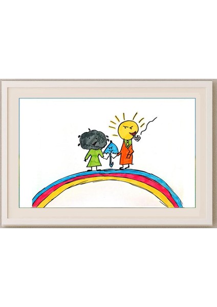 Bartkevich Alisa 29X21CM Orijinal Karikatür Tablo fırsatları