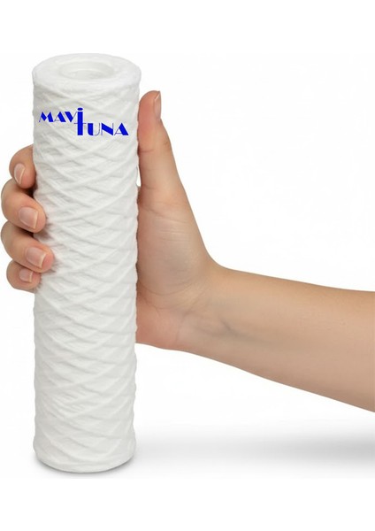 10″ Inç (25,4 Cm) Ip Iplik Sargılı Su Arıtma Kartuş Filtresi – Standart 10"×2.5″ fiyatları